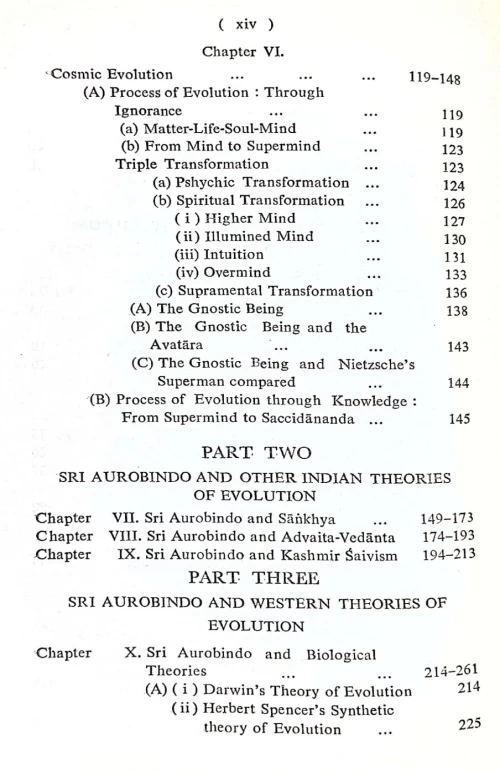 Sri Aurobindo and Theories of Evolution